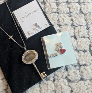 Origami Owl Key Locket And Charms